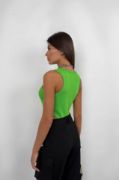 Pencere Detay Yüzücü Bodysuit resmi